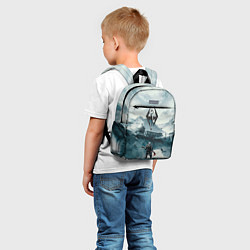 Детский рюкзак Skyrim Warrior, цвет: 3D-принт — фото 2