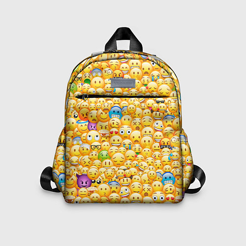 Детский рюкзак Смайлики Emoji / 3D-принт – фото 1