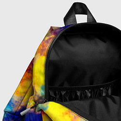 Детский рюкзак Огненно-синий полутон, цвет: 3D-принт — фото 2