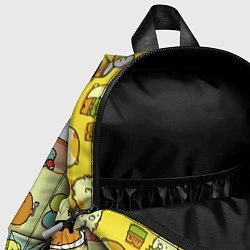 Детский рюкзак Котоколлаж 08, цвет: 3D-принт — фото 2