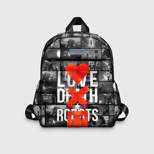 Детский рюкзак LOVE DEATH ROBOTS LDR / 3D-принт – фото 1
