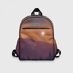 Детский рюкзак Горы, цвет: 3D-принт