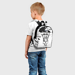 Детский рюкзак ACDC, цвет: 3D-принт — фото 2