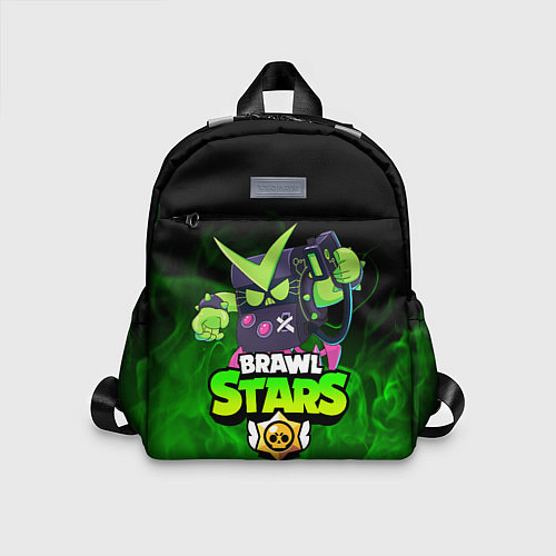 Детский рюкзак BRAWL STARS VIRUS 8-BIT / 3D-принт – фото 1