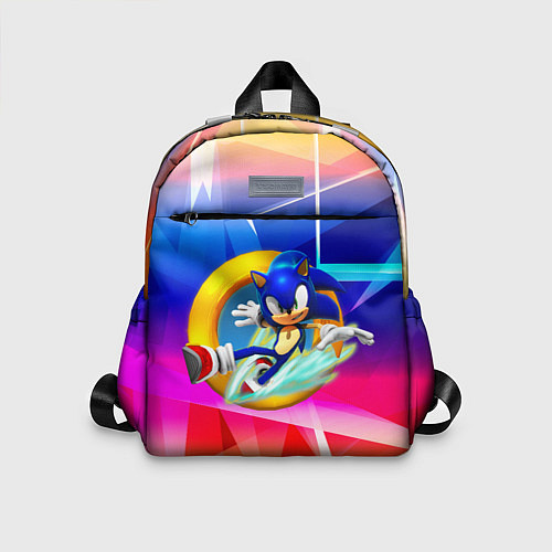 Детский рюкзак Sonic / 3D-принт – фото 1