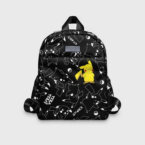 Детский рюкзак ПИКАЧУ / 3D-принт – фото 1
