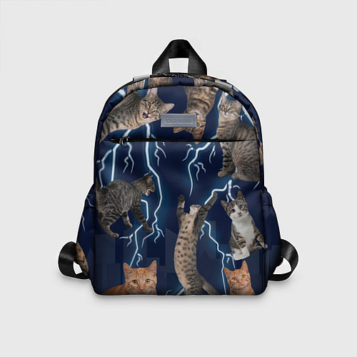 Детский рюкзак Коты / 3D-принт – фото 1