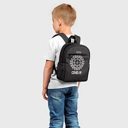 Детский рюкзак COVID-19, цвет: 3D-принт — фото 2