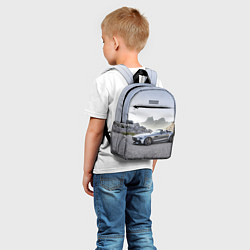 Детский рюкзак Mercedes V8 Biturbo, цвет: 3D-принт — фото 2