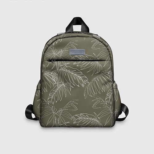 Детский рюкзак Листья пальмы / 3D-принт – фото 1