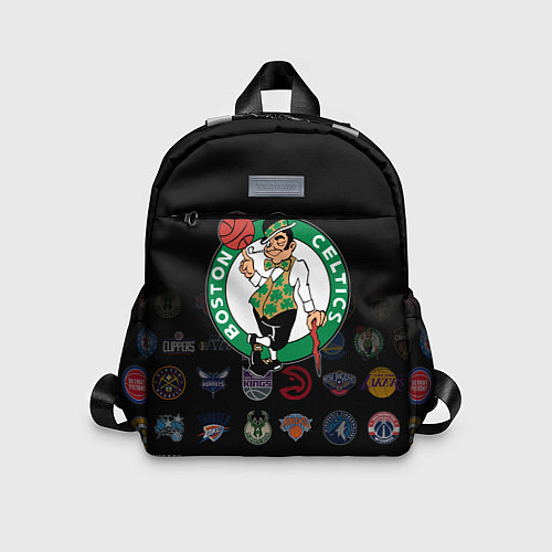 Детский рюкзак Boston Celtics 1 / 3D-принт – фото 1