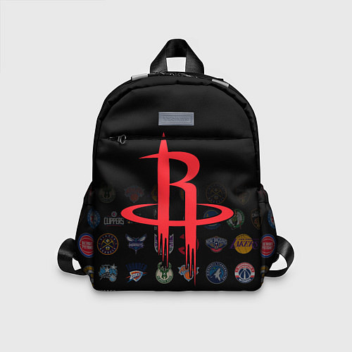 Детский рюкзак Houston Rockets 2 / 3D-принт – фото 1