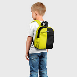 Детский рюкзак BLACK YELLOW, цвет: 3D-принт — фото 2