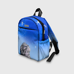 Детский рюкзак Кот и космос, цвет: 3D-принт — фото 2