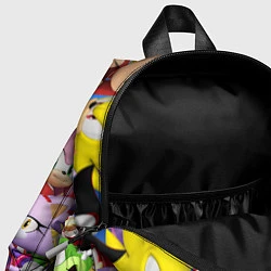 Детский рюкзак Sonic ПЕРСОНАЖИ, цвет: 3D-принт — фото 2