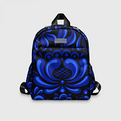 Детский рюкзак Гжель узоры, цвет: 3D-принт