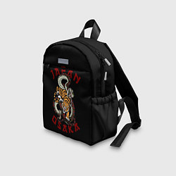 Детский рюкзак Японский Тигр иероглиф сзади, цвет: 3D-принт — фото 2