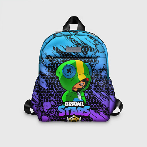 Детский рюкзак Brawl Stars LEON / 3D-принт – фото 1