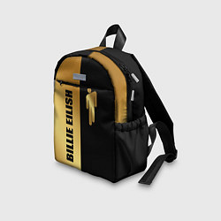Детский рюкзак Billie Eilish Gold, цвет: 3D-принт — фото 2