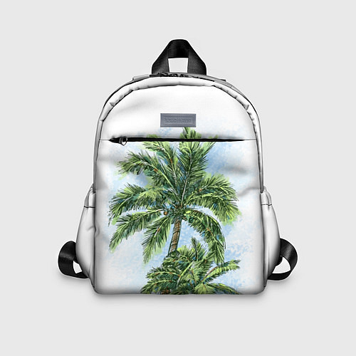 Детский рюкзак Пальмы над головой / 3D-принт – фото 1