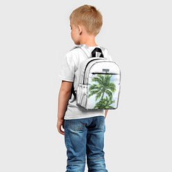 Детский рюкзак Пальмы над головой, цвет: 3D-принт — фото 2