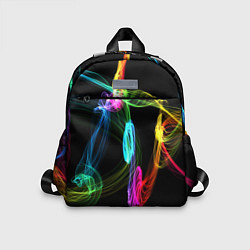 Детский рюкзак НЕОНОВЫЙ ДЫМ, цвет: 3D-принт