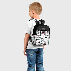 Детский рюкзак MARSHMELLO GLITCH, цвет: 3D-принт — фото 2