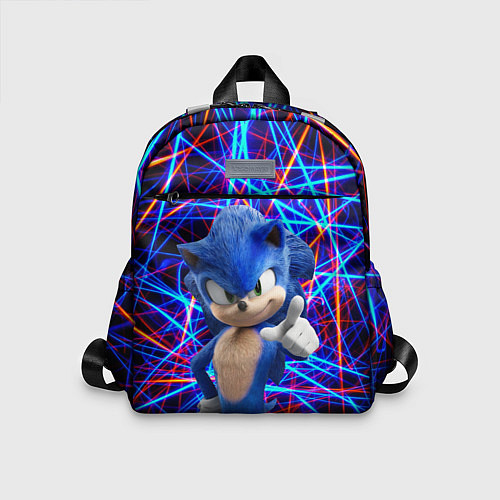 Детский рюкзак Sonic / 3D-принт – фото 1