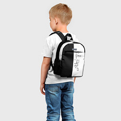 Детский рюкзак Lil peep, цвет: 3D-принт — фото 2