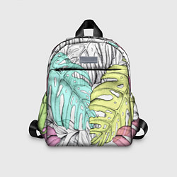 Детский рюкзак ТЕКСТУРА ТРОПИКИ, цвет: 3D-принт