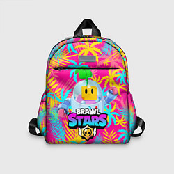 Детский рюкзак BRAWL STARS SPROUT TROPICAL, цвет: 3D-принт