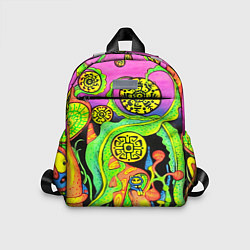 Детский рюкзак КИСЛОТА КИСЛОТНЫЙ, цвет: 3D-принт