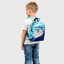 Детский рюкзак Котик Ангелочек, цвет: 3D-принт — фото 2