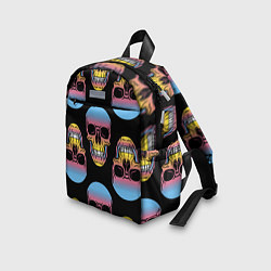 Детский рюкзак Neon skull!, цвет: 3D-принт — фото 2