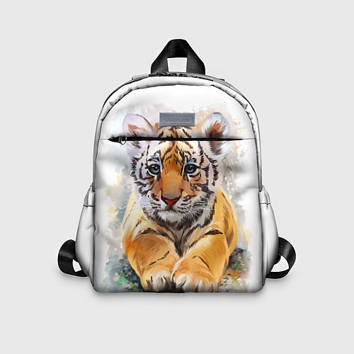 Детский рюкзак Tiger Art / 3D-принт – фото 1
