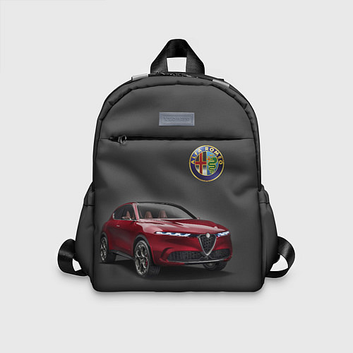 Детский рюкзак Alfa Romeo - Italy / 3D-принт – фото 1