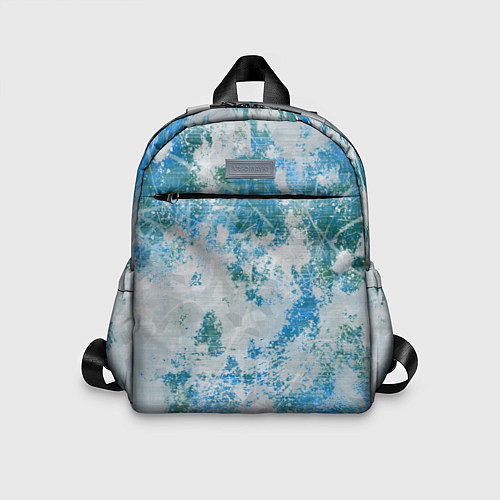 Детский рюкзак Разлитая краска / 3D-принт – фото 1
