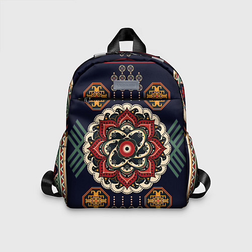 Детский рюкзак Восточные узоры / 3D-принт – фото 1