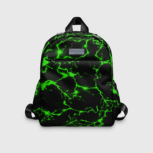 Детский рюкзак Green Flash / 3D-принт – фото 1