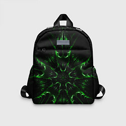 Детский рюкзак Зелёное Очарование, цвет: 3D-принт