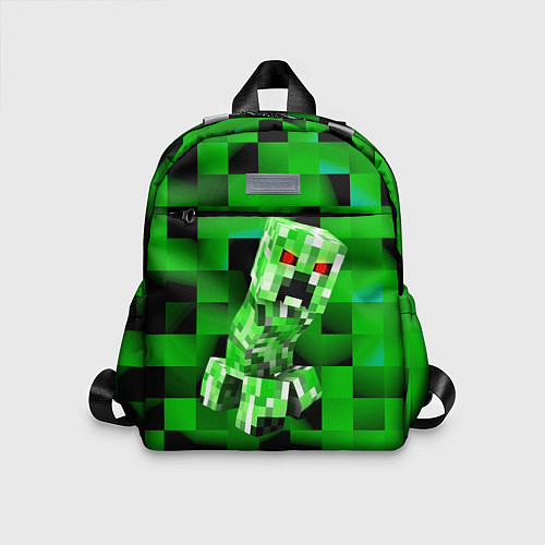 Детский рюкзак Minecraft creeper / 3D-принт – фото 1