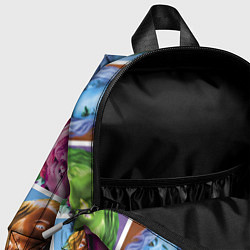Детский рюкзак Buzova pop-art, цвет: 3D-принт — фото 2