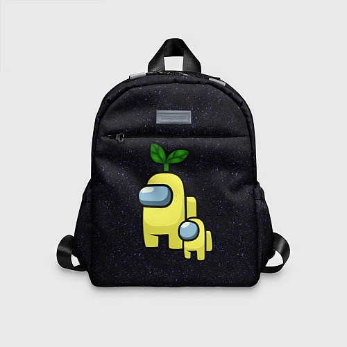 Детский рюкзак Among us Yellow kid Yellow / 3D-принт – фото 1