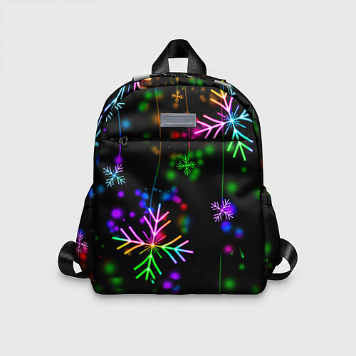 Детский рюкзак Новый год / 3D-принт – фото 1