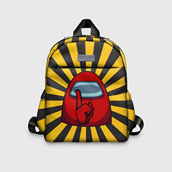 Детский рюкзак Among Us RED Z, цвет: 3D-принт