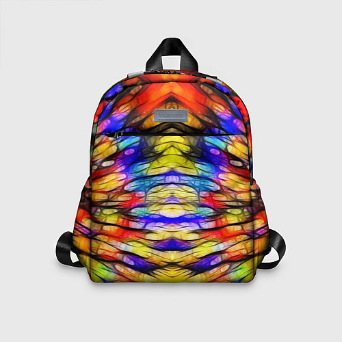 Детский рюкзак Батик Краски / 3D-принт – фото 1