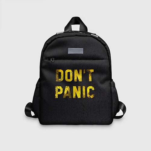 Детский рюкзак DONT PANIC / 3D-принт – фото 1