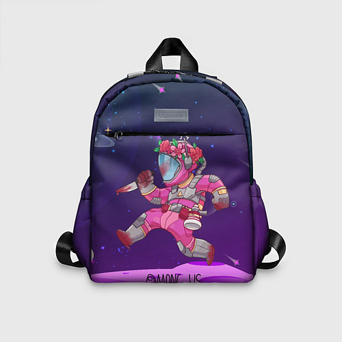 Детский рюкзак Among Us Girl / 3D-принт – фото 1