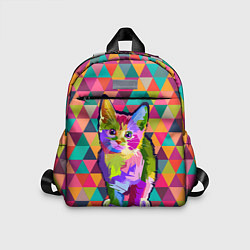 Детский рюкзак Котик, цвет: 3D-принт