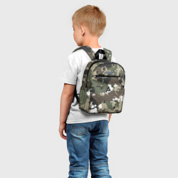 Детский рюкзак Камуфляж с кляксами, цвет: 3D-принт — фото 2